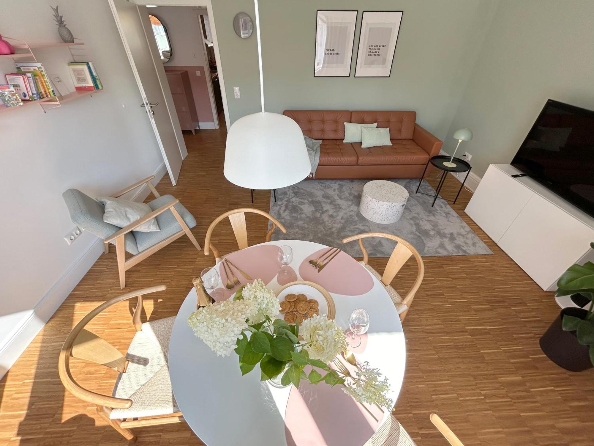 Neues Trendy Appartement In Hanóver Exterior foto