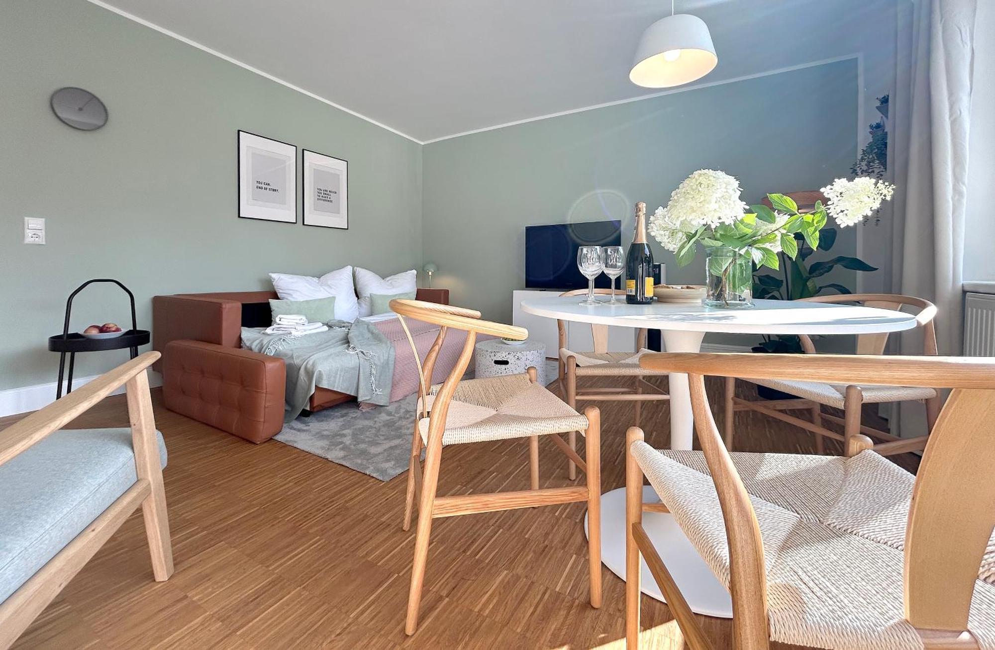 Neues Trendy Appartement In Hanóver Exterior foto