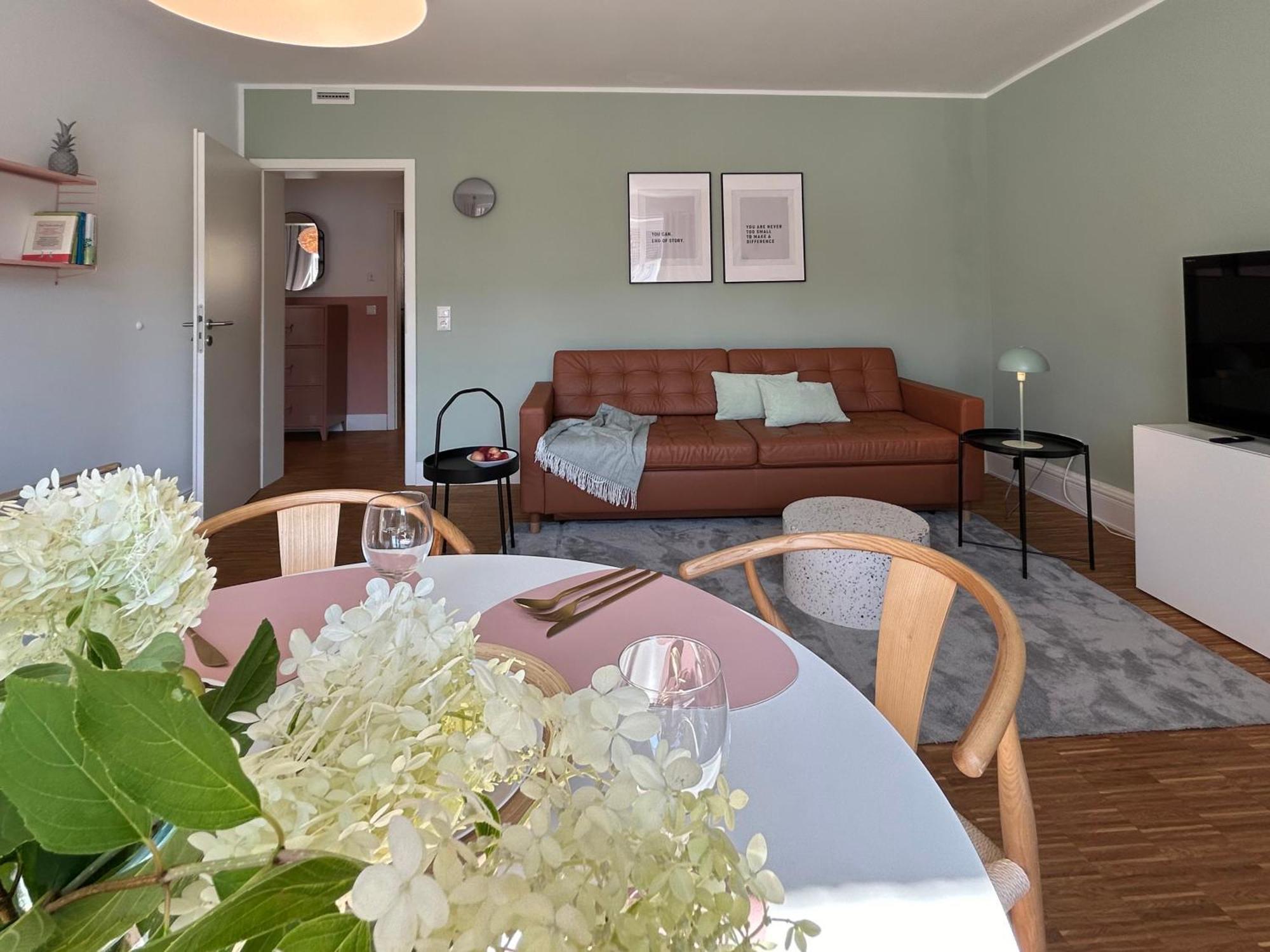 Neues Trendy Appartement In Hanóver Exterior foto