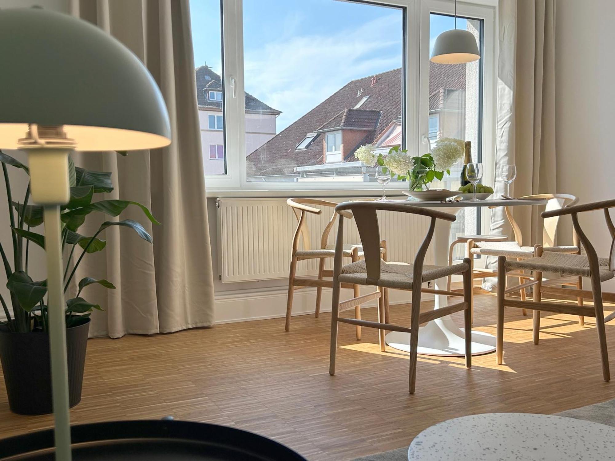 Neues Trendy Appartement In Hanóver Exterior foto