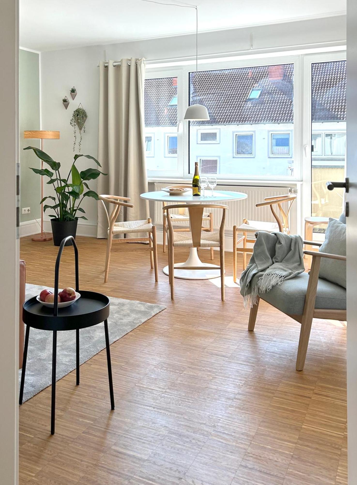 Neues Trendy Appartement In Hanóver Exterior foto
