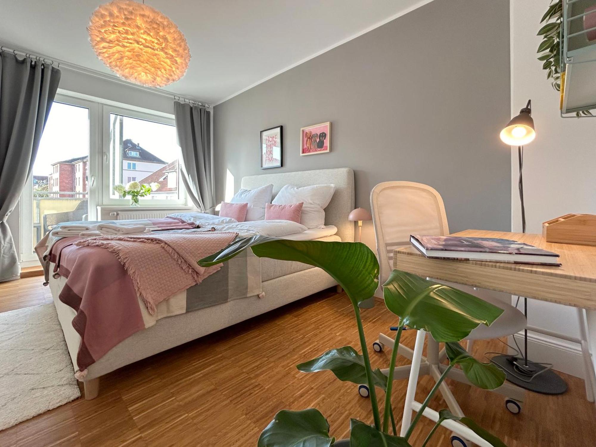 Neues Trendy Appartement In Hanóver Exterior foto