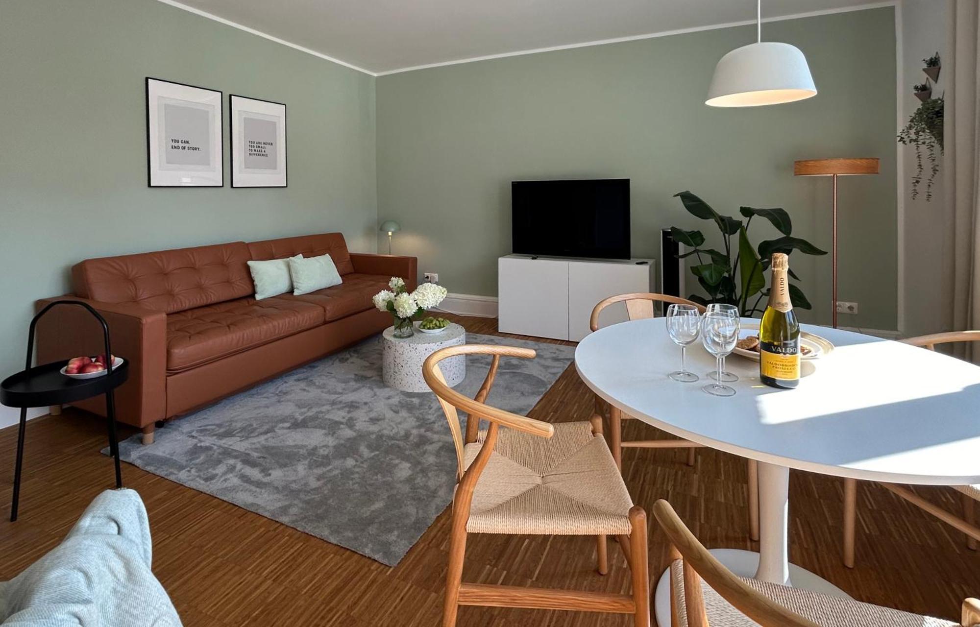 Neues Trendy Appartement In Hanóver Exterior foto