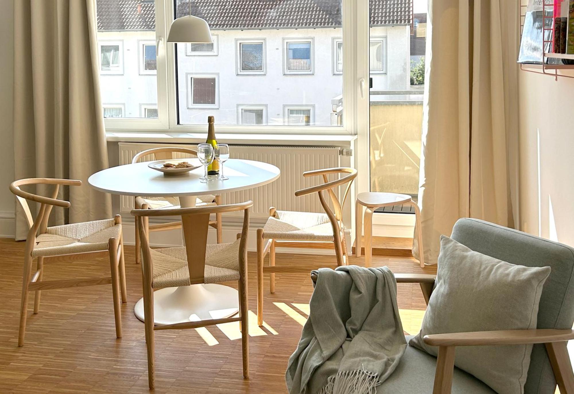 Neues Trendy Appartement In Hanóver Exterior foto